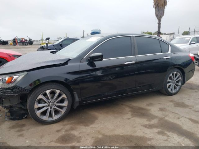 1HGCR2F58EA275118 Honda Accord Sport