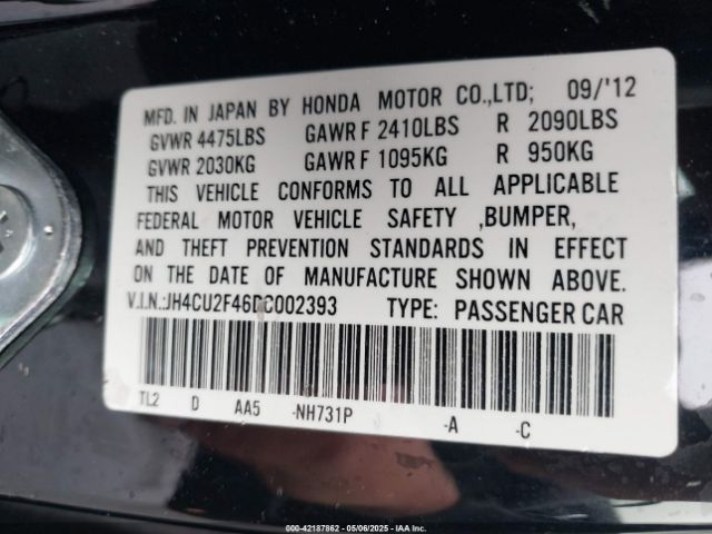 2013 ACURA TSX JH4CU2F46DC002393 Photo 8