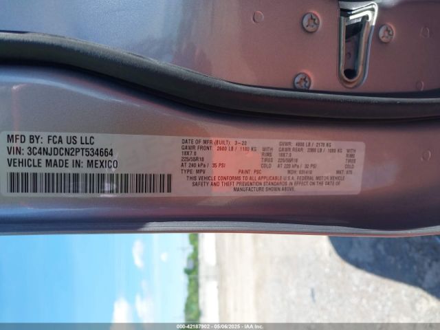 3C4NJDCN2PT534664 Jeep Compass Limited 4x4