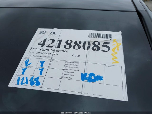 W1KAF4GB4RR209922 Mercedes-Benz m254