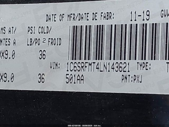 2020 RAM 1500 1C6SRFMT4LN143621 Photo 8