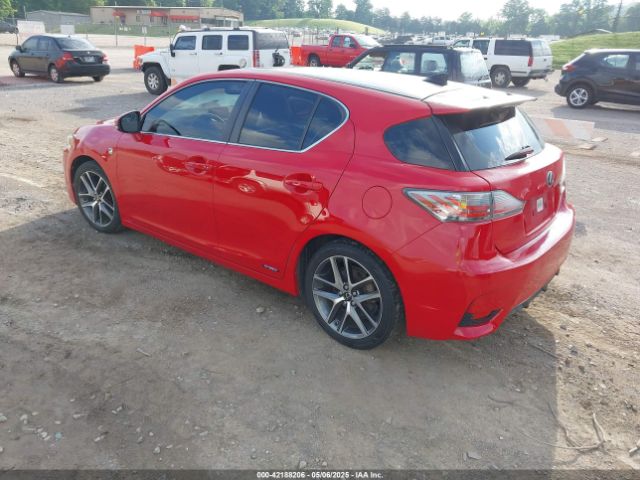 JTHKD5BH3E2178881 Lexus CT 200H