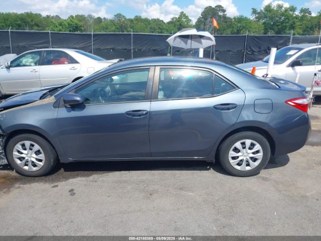 2T1BPRHE8FC374122 Toyota Corolla Le Eco