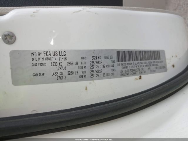 2C4RC1EG2HR622790 Chrysler Pacifica Touring-l Plus