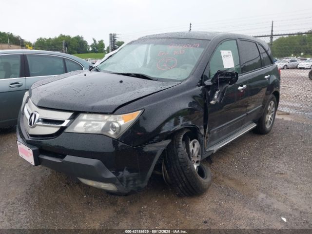 2008 ACURA MDX 2HNYD28398H527750 Photo 1