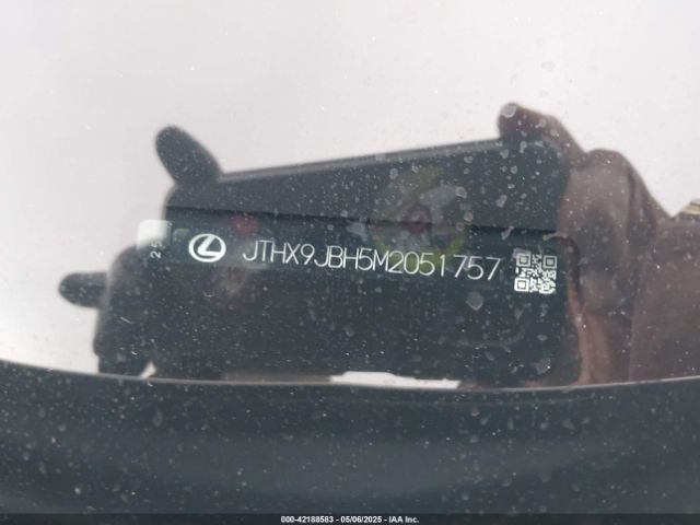 JTHX9JBH5M2051757 Lexus UX 250H