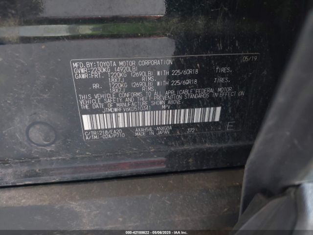 JTMDWRFV6KD510341 Toyota Rav4 Hybrid Limited