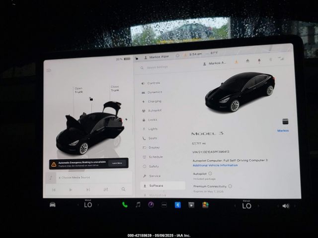 2023 TESLA MODEL 3 5YJ3E1EA5PF396413 Photo 6