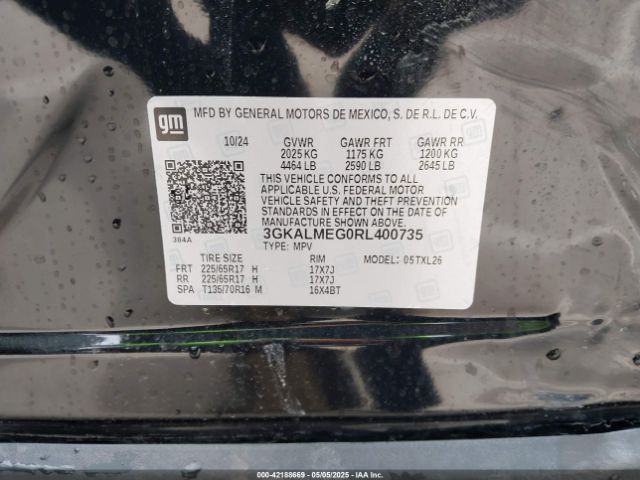 2024 GMC TERRAIN 3GKALMEG0RL400735 Photo 8