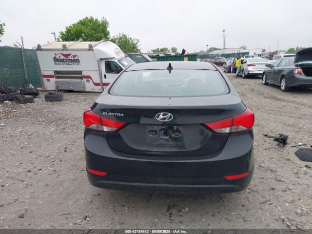 5NPDH4AE5FH589344 Hyundai ELANTRA SE