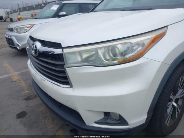 5TDKKRFH0GS159225 Toyota Highlander Xle V6