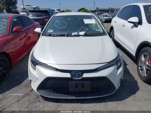 JTDEAMDE5MJ029803 Toyota Corolla Hybrid Le