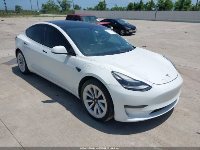 2021 TESLA MODEL 3 5YJ3E1EA2MF020585