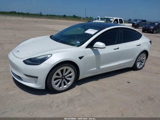 2021 TESLA MODEL 3 5YJ3E1EA2MF020585 Photo 1