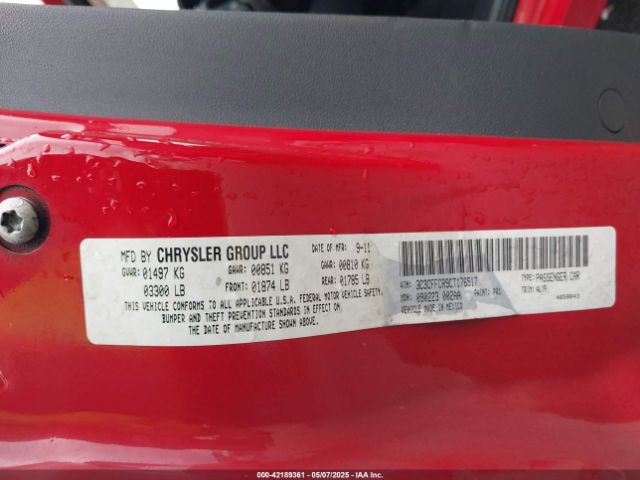 2012 FIAT 500 3C3CFFCR9CT176517 Photo 8