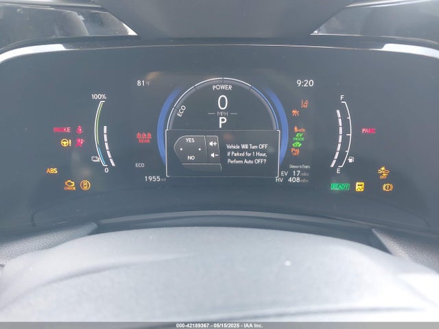 JTJHKCFZ2S2044140 Lexus a25a-fxs