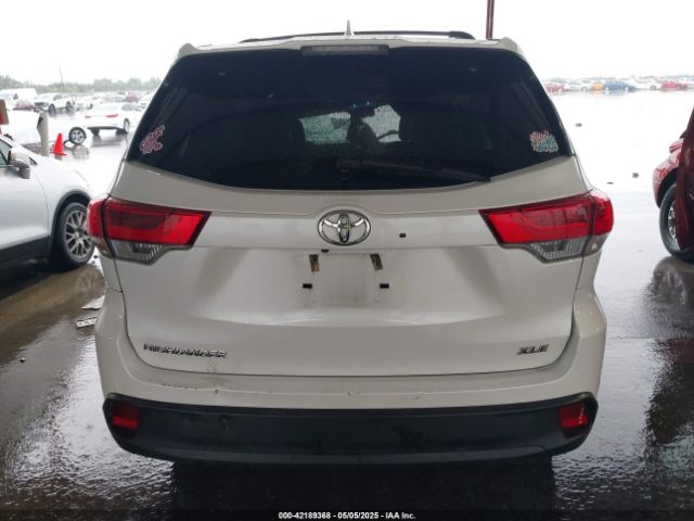 5TDKZRFH9JS536377 Toyota Highlander Xle