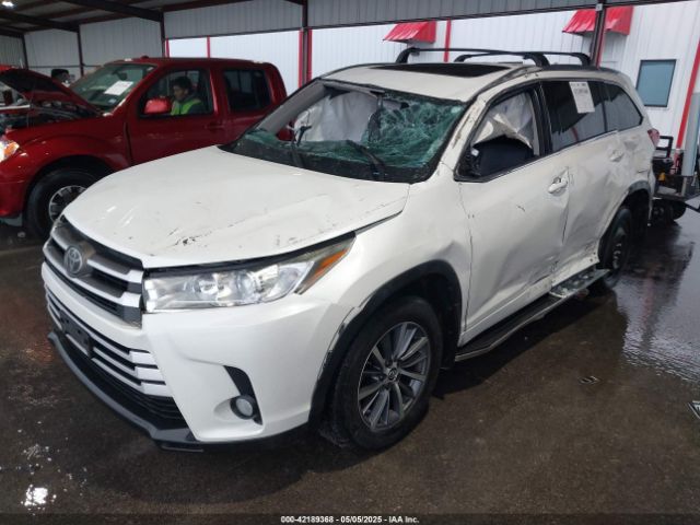 5TDKZRFH9JS536377 Toyota Highlander Xle
