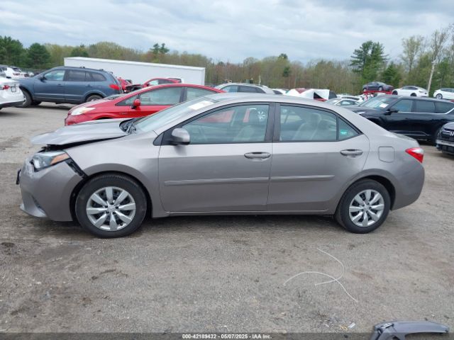 2T1BURHE3GC526947 Toyota COROLLA LE