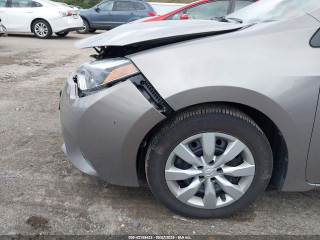 2T1BURHE3GC526947 Toyota COROLLA LE