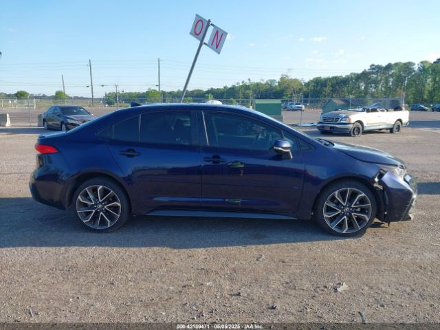 JTDP4RCE0LJ012677 Toyota COROLLA SE