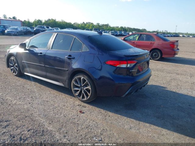 JTDP4RCE0LJ012677 Toyota COROLLA SE