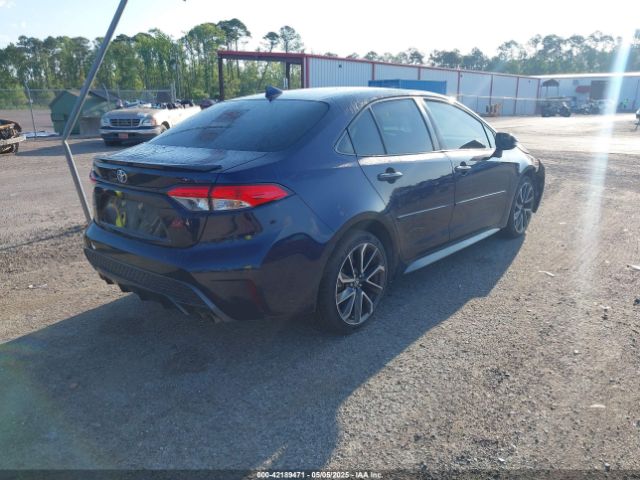 JTDP4RCE0LJ012677 Toyota COROLLA SE