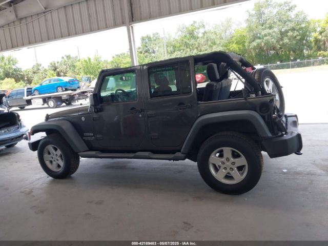 1C4BJWDG3HL599194 Jeep Wrangler Unlimited Sport 4x4