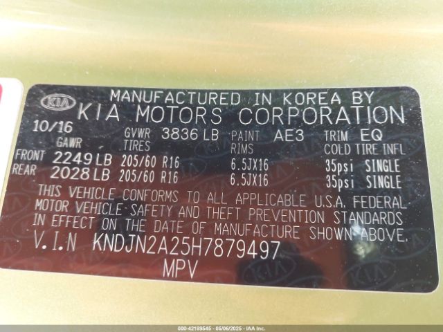 KNDJN2A25H7879497 KIA Soul