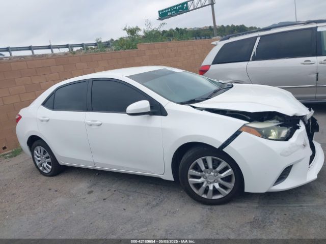 5YFBURHE4FP273894 Toyota COROLLA LE