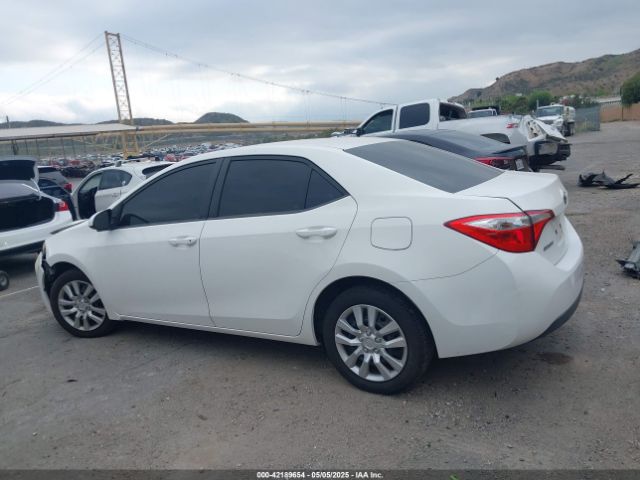 5YFBURHE4FP273894 Toyota COROLLA LE