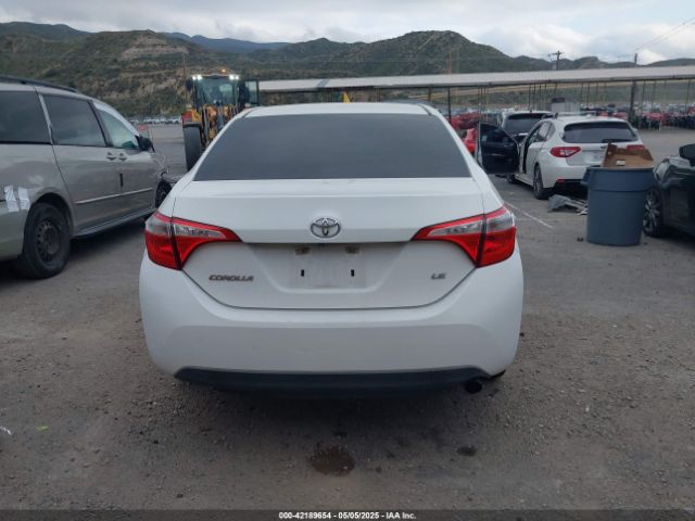 5YFBURHE4FP273894 Toyota COROLLA LE