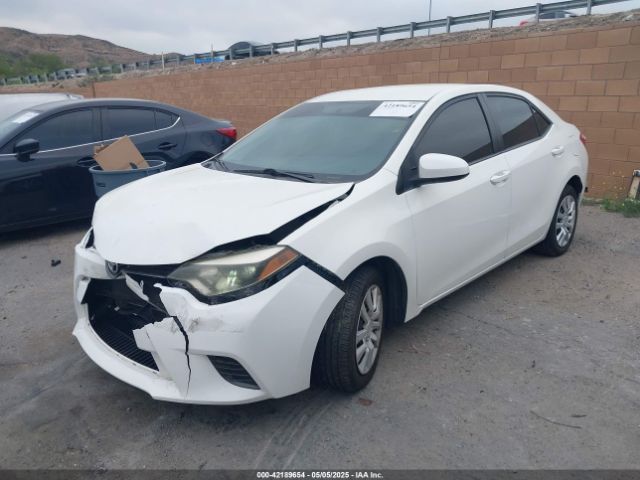 5YFBURHE4FP273894 Toyota COROLLA LE