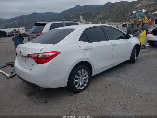 5YFBURHE4FP273894 Toyota COROLLA LE