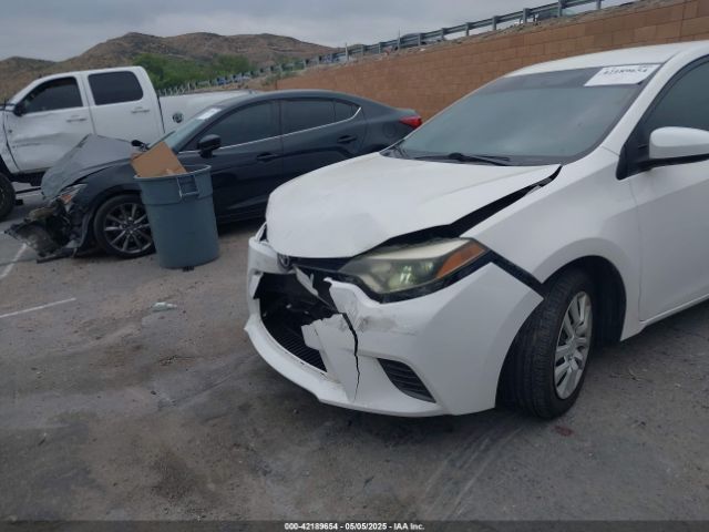 5YFBURHE4FP273894 Toyota COROLLA LE