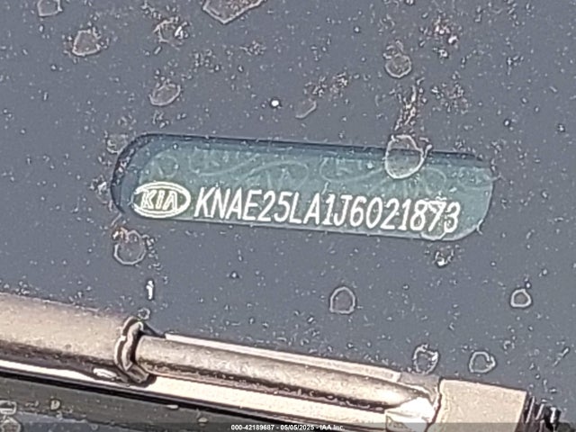 KNAE25LA1J6021873 KIA tgdi theta ii