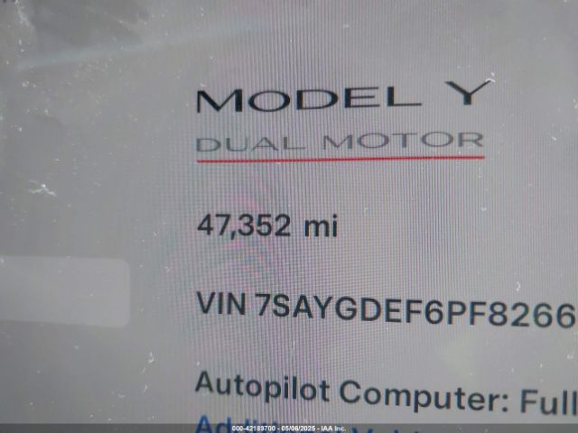 7SAYGDEF6PF826689 Tesla 2023
