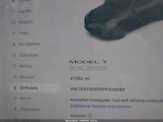 7SAYGDEF6PF826689 Tesla 2023