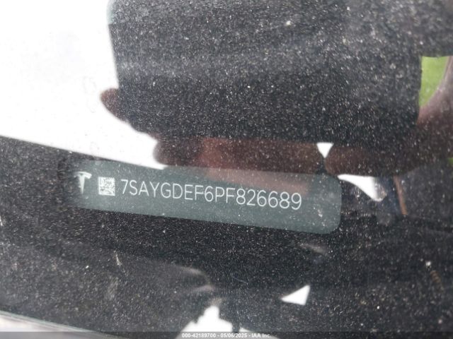 7SAYGDEF6PF826689 Tesla 2023