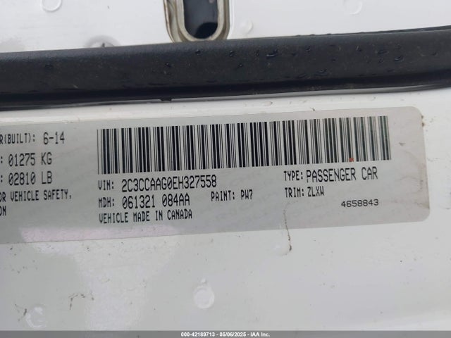 2C3CCAAG0EH327558 Chrysler 300 Uptown Edition