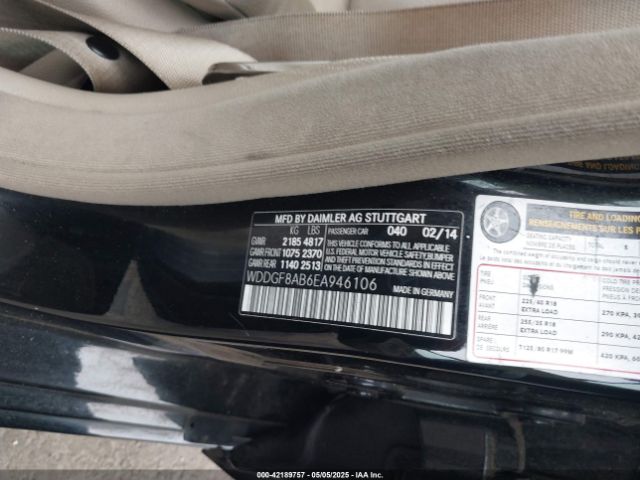 WDDGF8AB6EA946106 Mercedes-Benz C 300 Luxury 4matic/sport 4matic