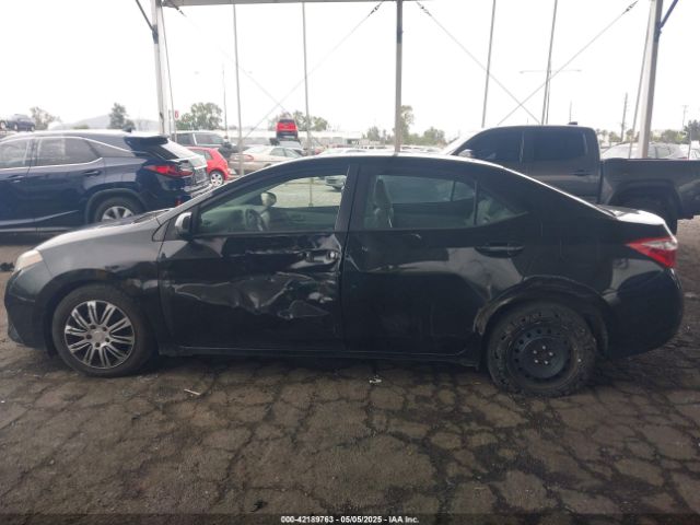 2T1BURHE5GC701117 Toyota COROLLA LE