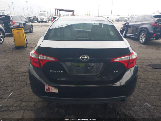 2T1BURHE5GC701117 Toyota COROLLA LE