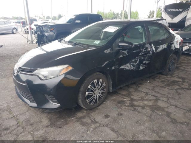 2T1BURHE5GC701117 Toyota COROLLA LE