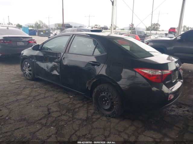 2T1BURHE5GC701117 Toyota COROLLA LE
