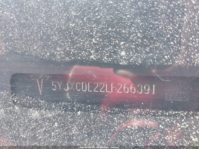 2020 TESLA MODEL X 5YJXCDE22LF266391 Photo 8