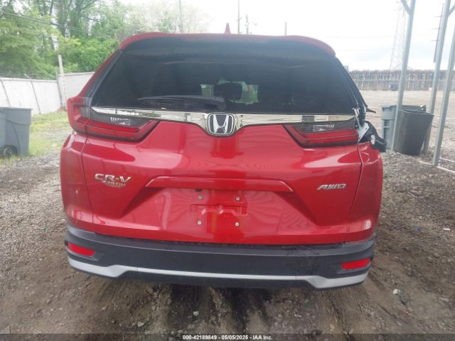 2HKRW2H87NH627218 Honda Cr-v Awd Ex-l