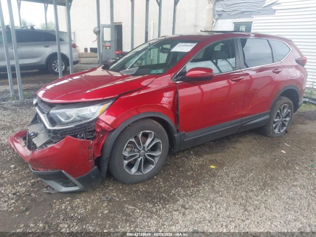 2HKRW2H87NH627218 Honda Cr-v Awd Ex-l