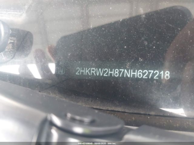 2HKRW2H87NH627218 Honda Cr-v Awd Ex-l