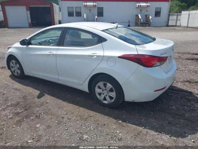 5NPDH4AE2GH756485 Hyundai ELANTRA SE